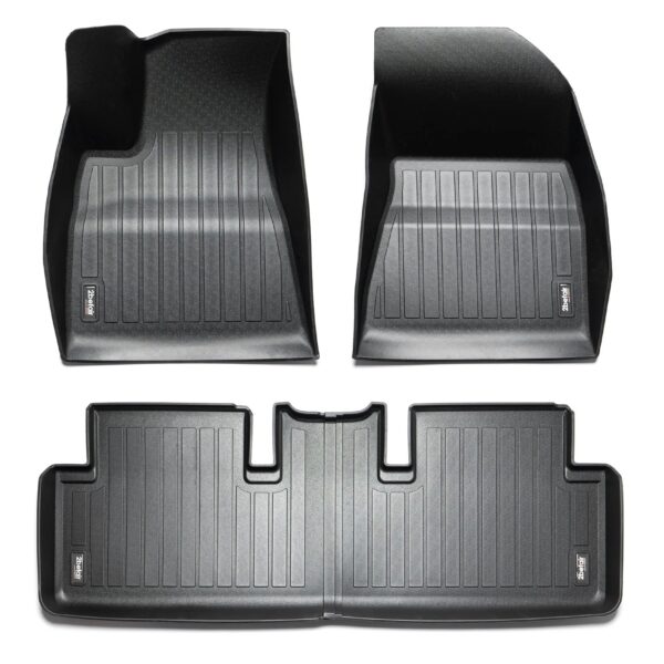 tuera All-Weather Interior Floor Mats for Model 3 – Premium Fit & Protection